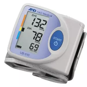 wrist digital blood pressure monitor UB 510 A&D