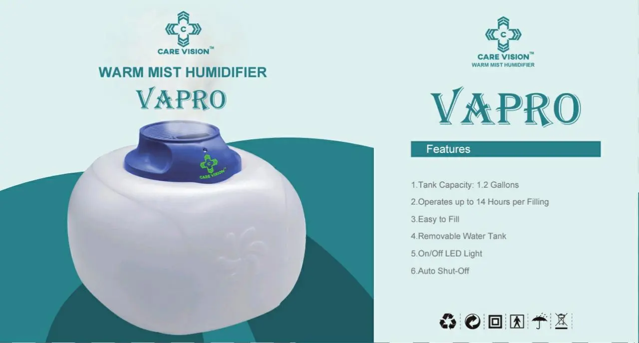 Best Warm Mist Humidifier in Pakistan VAPRO