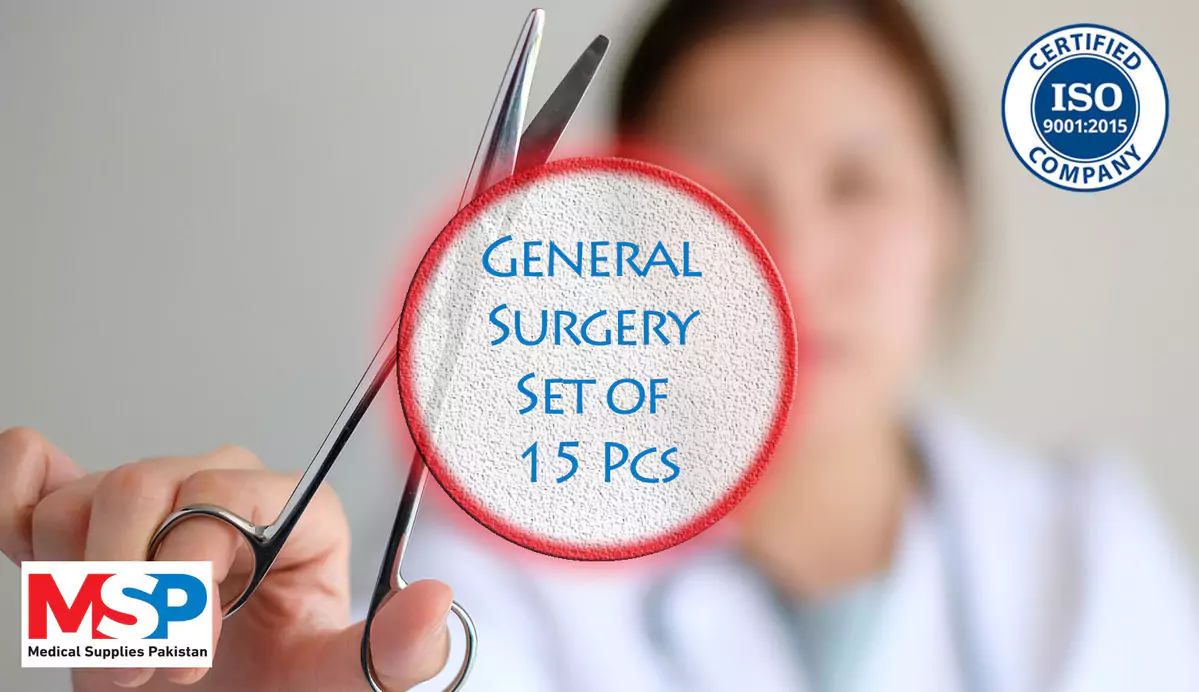 General Surgery Set of 15 Pcs