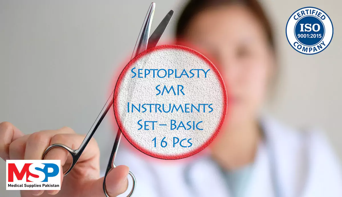 Septoplasty SMR Instruments Set – Basic 16 Pcs