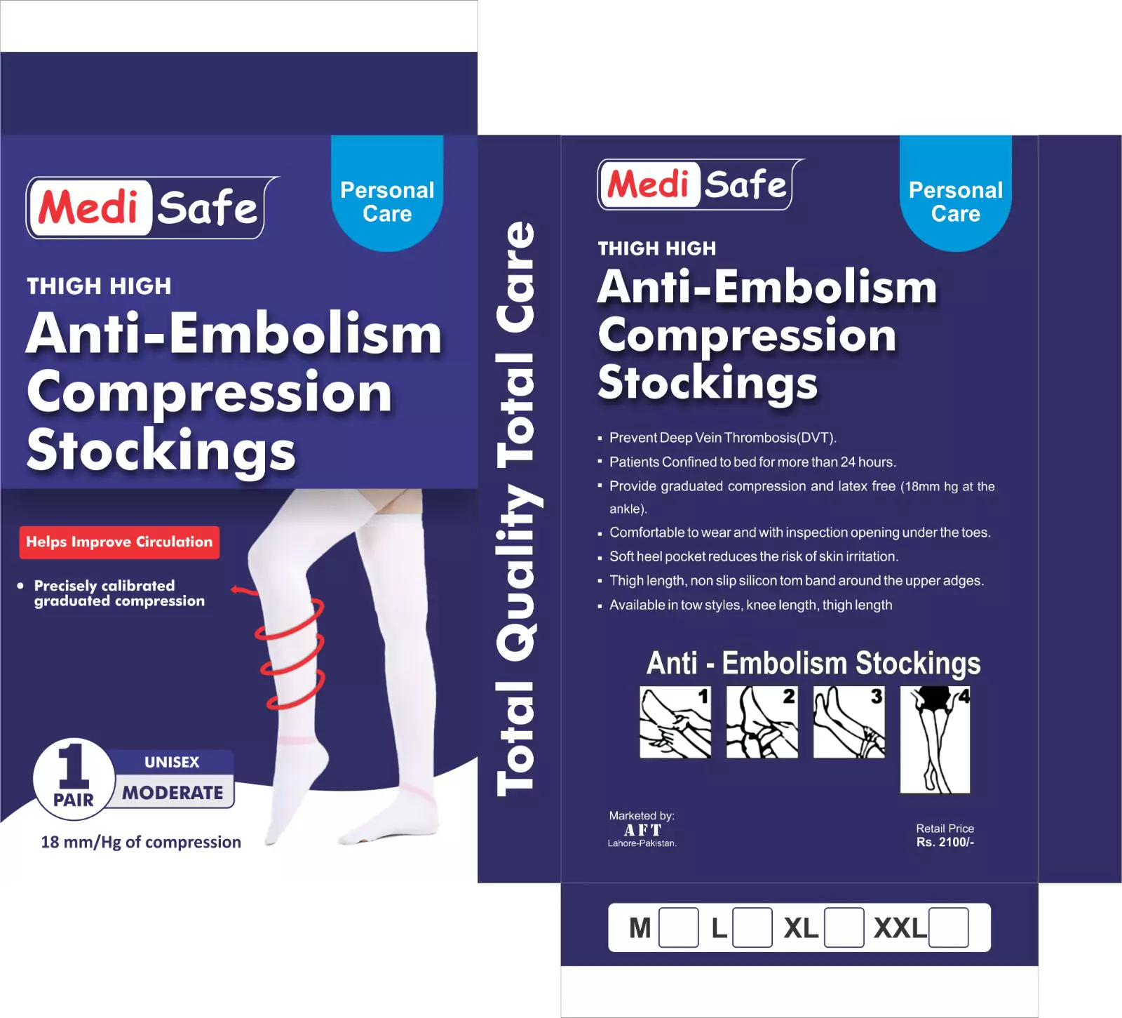 Anti Embolism Compression Stocking Price in Pakistan