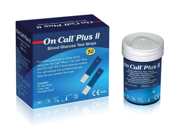 Buy on call plus glucose 50 strips in Pakistan