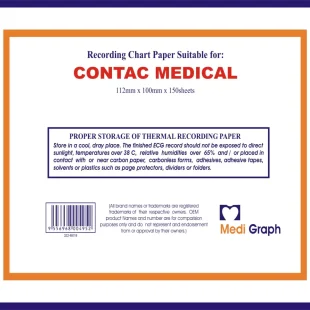 Bionet Cardiocare Fetal Monitor Paper - 152mm X 25m For FC1400