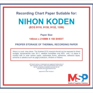 ECG Paper Nihon Kohden in Pakistan