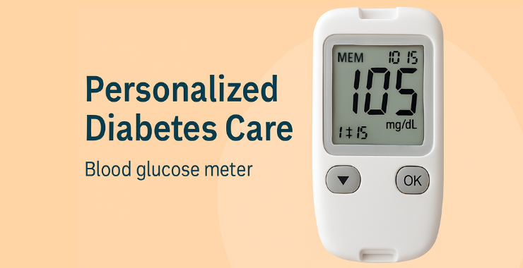 Digital Glucometer for diabetes from MSP
