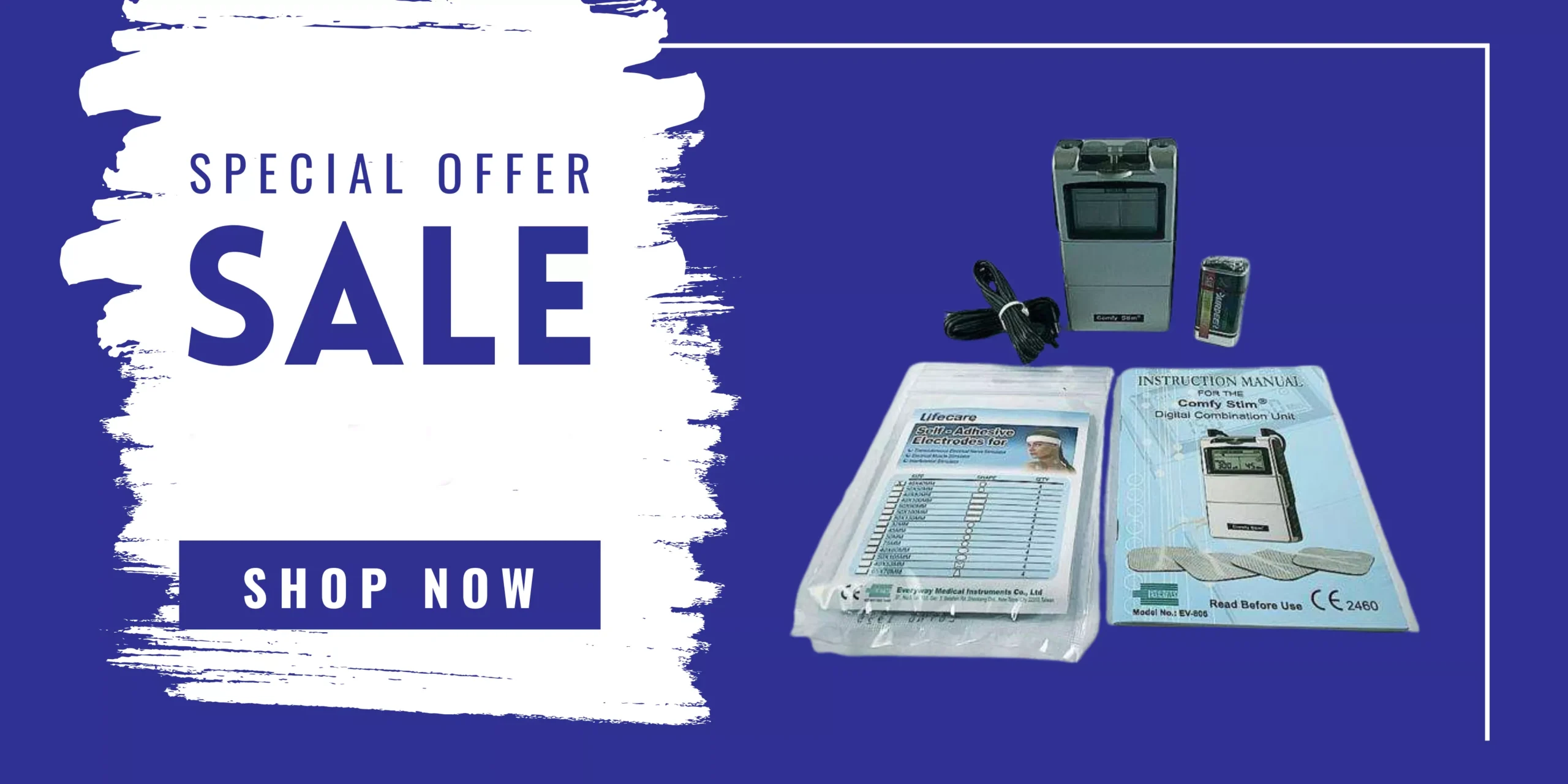 Why Comfy Stim TENS/EMS EV-806 Is Ideal for Muscle Therapy and Pain Management