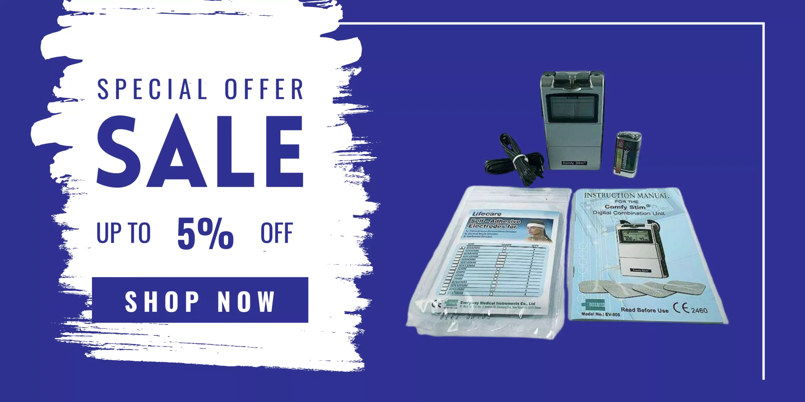 Why Comfy Stim TENS/EMS EV-806 Is Ideal for Muscle Therapy and Pain Management