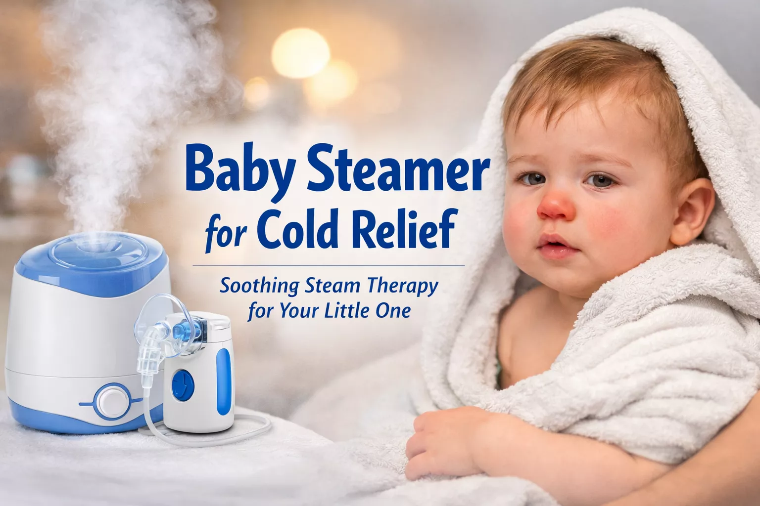 Baby Steamer for Cold Relief: A Gentle Way to Help Your Infant Breathe Easier