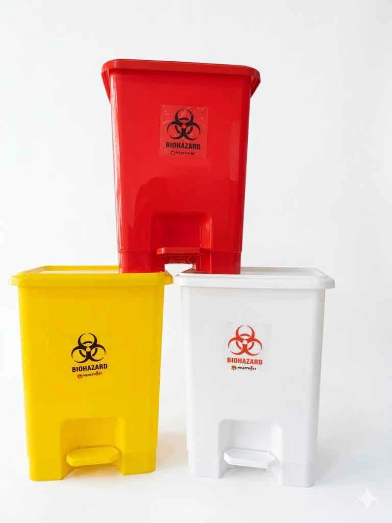Medical Biohazard Bin 15 L Capacity