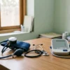 Manual aneroid BP apparatus and digital blood pressure monitor compared side by side